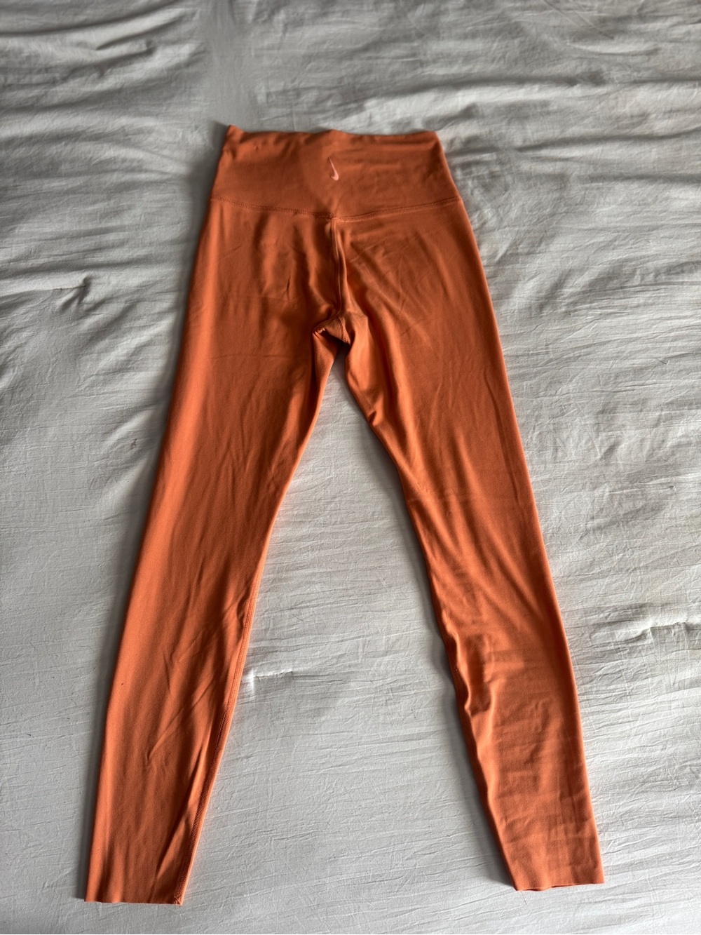 Womens Nike Orange High-Waist Leggings